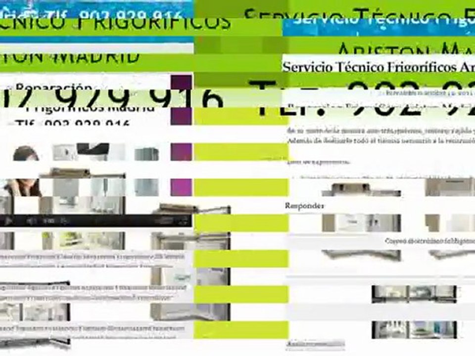 Reparación Frigorificos Ariston Madrid