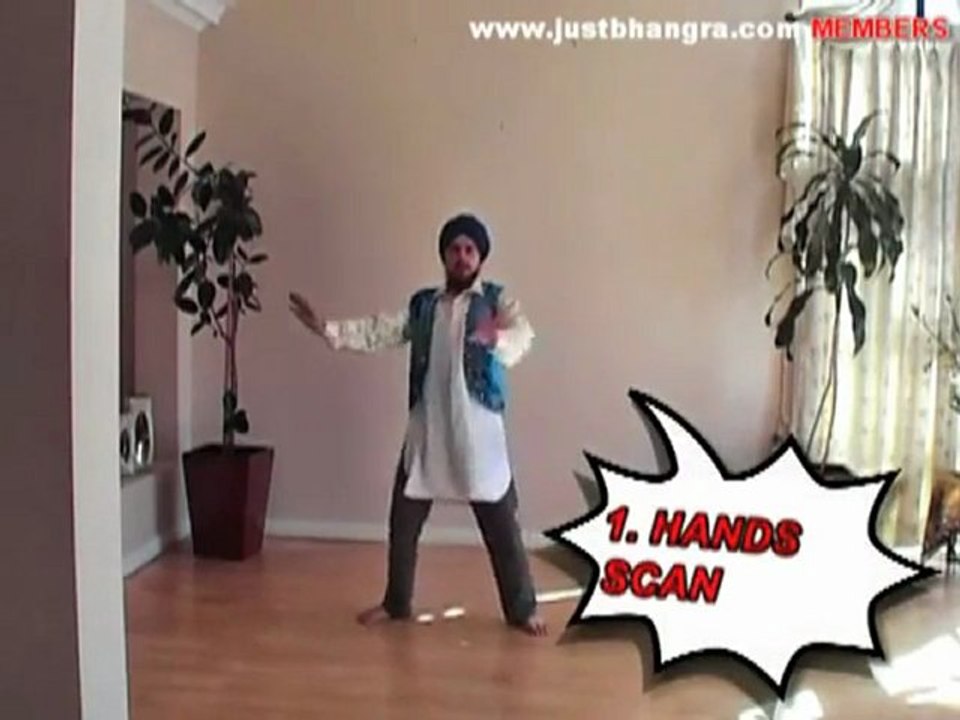 Bhangra Classes Lesson 2 - Bhangra Steps School Lesson (JustBhangra.com)