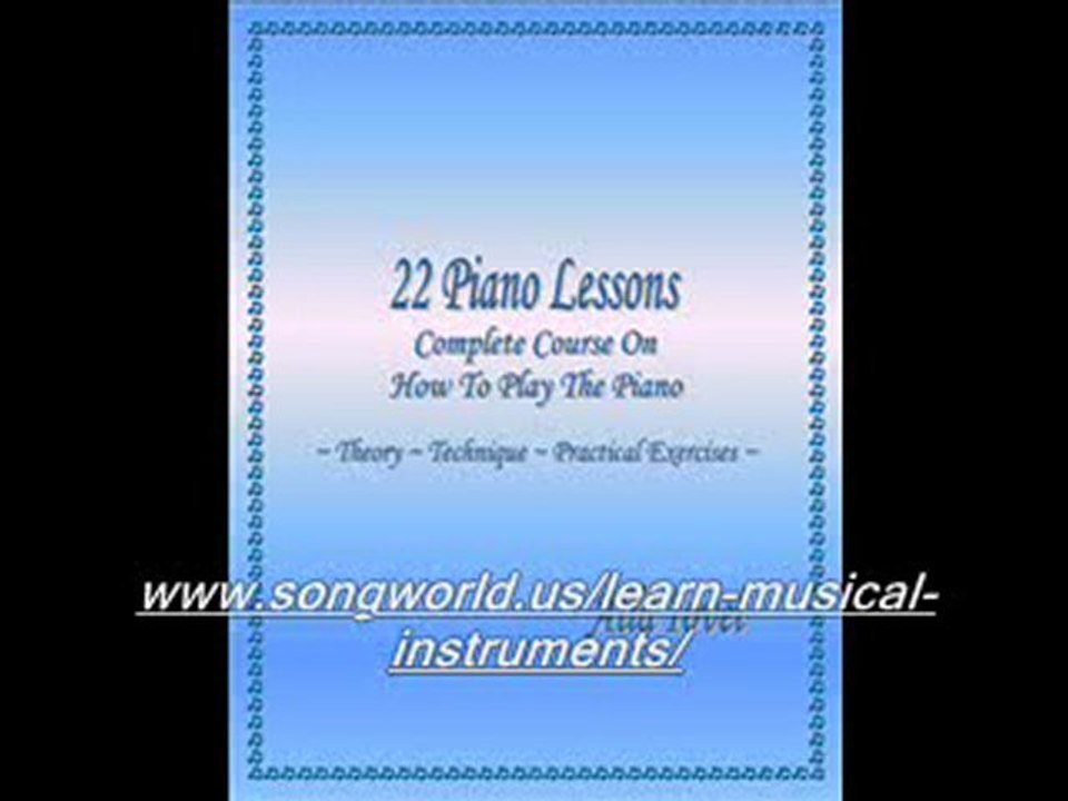 INGENIOUS way to learn Piano & Keyboard chords - 200 video piano lessons