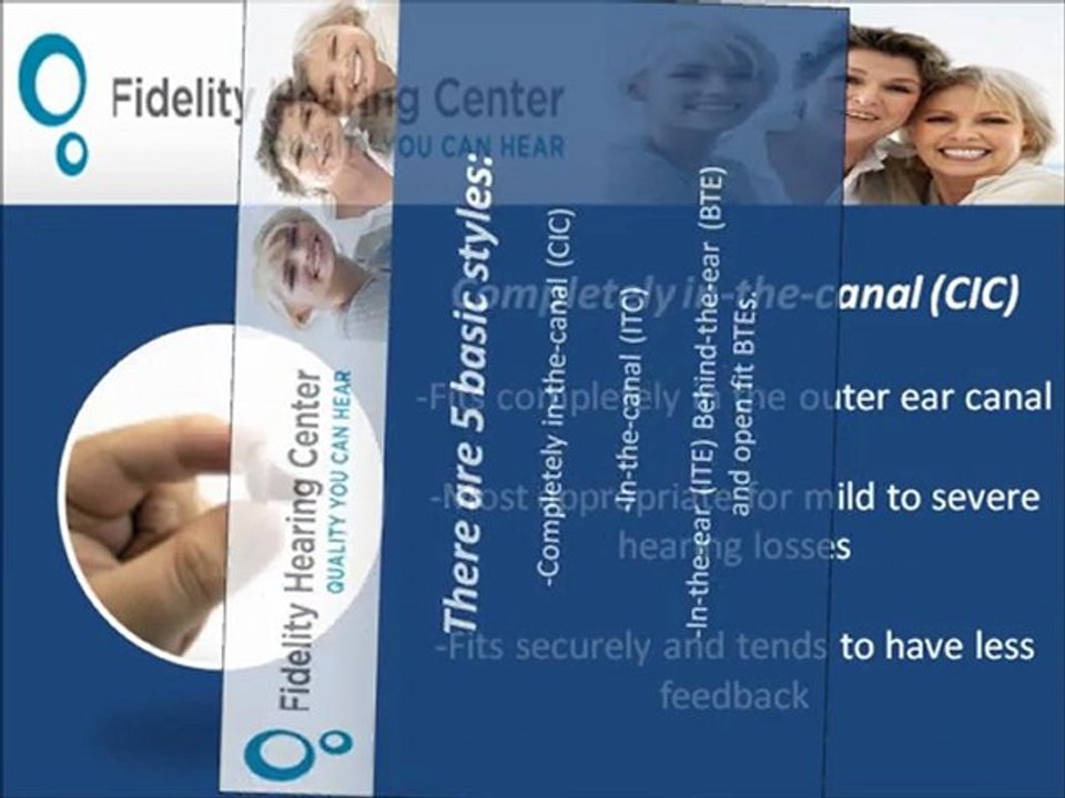 Hearing Aid Styles | Lakewood CA