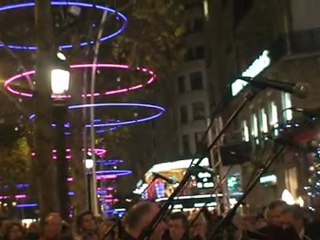 Illuminations Champs Elysées 2011