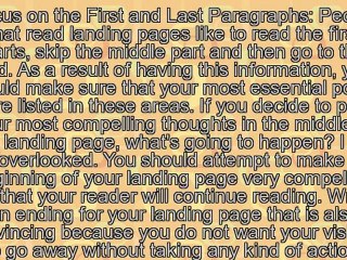 Discover the Right Way to Write Your Landing Page