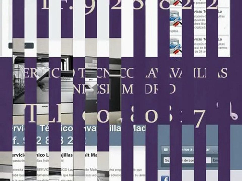 Reparación lavavajillas Indesit Madrid - Tlf. 902 808 272