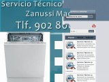Reparación lavavajillas Zanussi Madrid - Tlf. 902 808 272