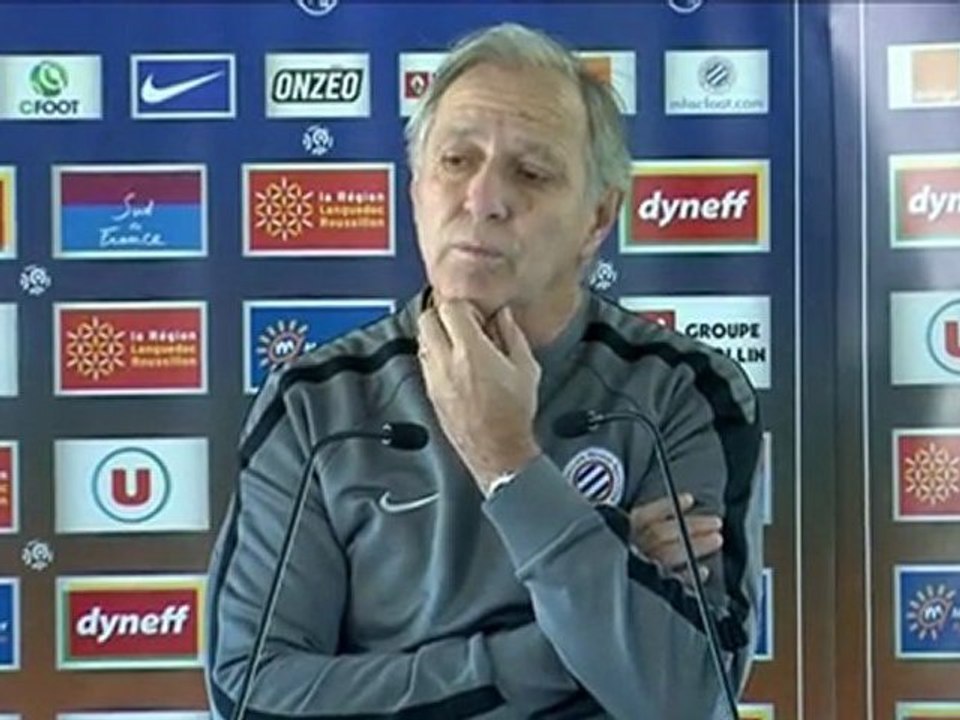 Point presse René Girard avant Sochaux (15e journée L1, 2011/12)