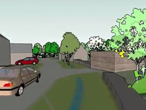 Promenade Lotissement du Frêne-LAGUIOLE-PUYO architecte urbaniste