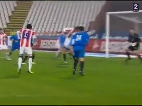 Enfes bir gol vuruşu