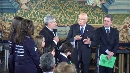 Quirinale - La Giornata nazionale dell'Albero