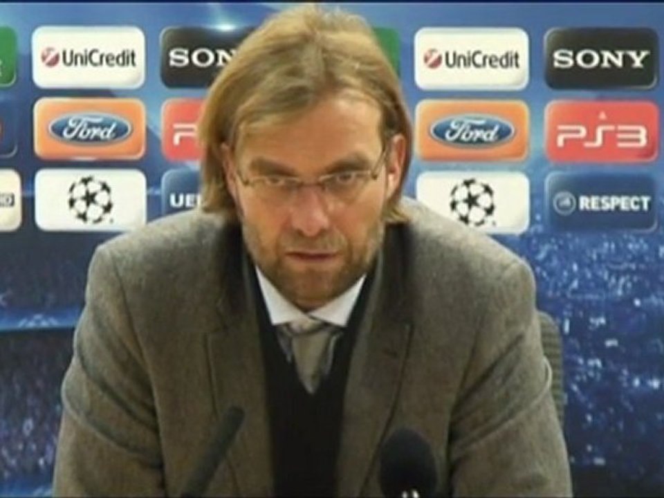 Klopp - Erstes Tor tat weh