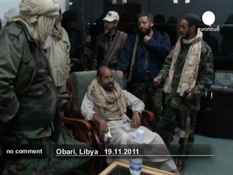 Saif al-Islam Gaddafi's first hours in... - no comment