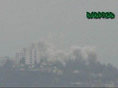 destruction de la tour plein ciel a saint etienne