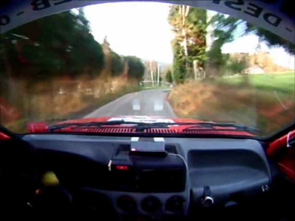 Rallye des Crêtes 2011 ES 6  Masta - équipage Delleuse / Brassine