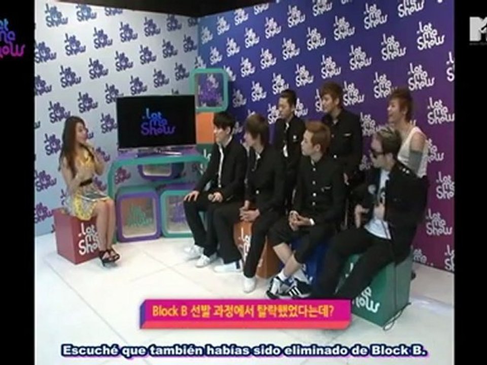 {7wannaB}  110520 MTV The Show - Let Me Show - Block B  (sub español)