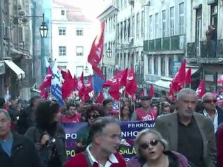 General strike paralyses Portugal