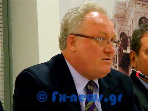 Δ.Φ.Χ. Ενημερωτική Ημερίδα σχετικά με το ειδικό τέλος ακινήτων ΑΔΑΜΟΠΟΥΛΟΣ ΠΡΟΕΔΡΟΣ ΔΣΑ