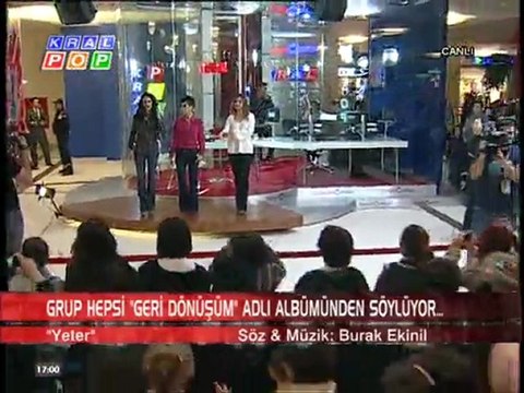 Grup Hepsi - Yeter [Mehmet'in Gezegeni - KralPop]