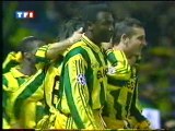 [CL 95/96] Nantes - Aalborg ; Reynald Pedros [but du 2-1]