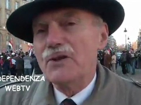 Forte mobilisation pour Bachar Al-Assad @ Paris, France (Independenza webtv)