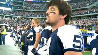 Big Time Rush Sings National Anthem at Dallas vs. Miami Thanksgiving  game