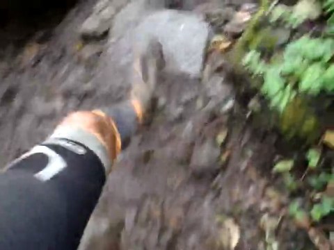 GRR2011 mes pieds dans la descente du bloc