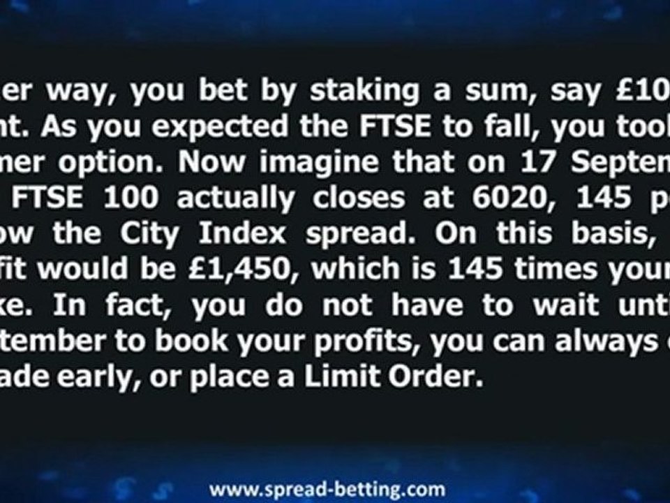 What is Spread Betting?