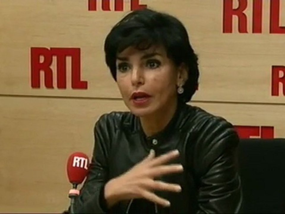 Rachida Dati, députée européenne (UMP), maire du VIIème arrondissement de Paris : "Que Xavier Bertrand se mobilise aussi pour l'unité de notre famille politique !"