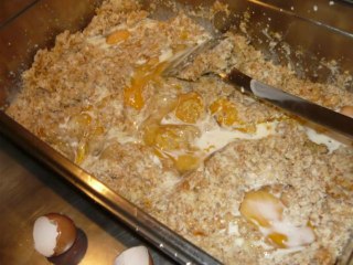 pain pudding abricots