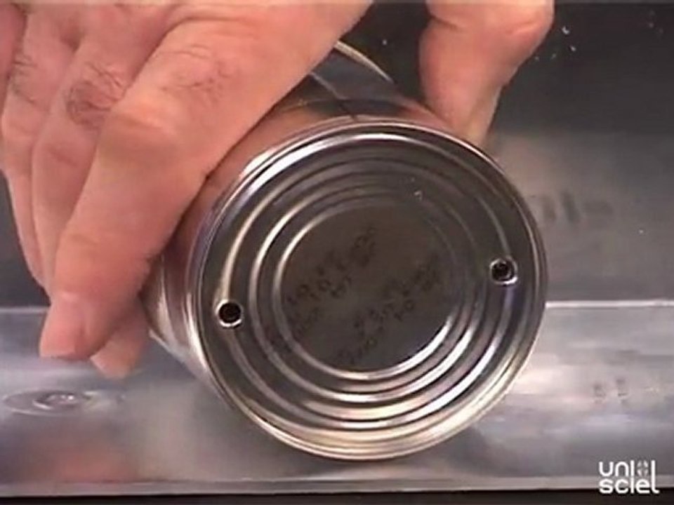 Comment remplir une boîte de lait concentré ?