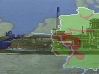 La Ruhr arriere pays de Rotterdam