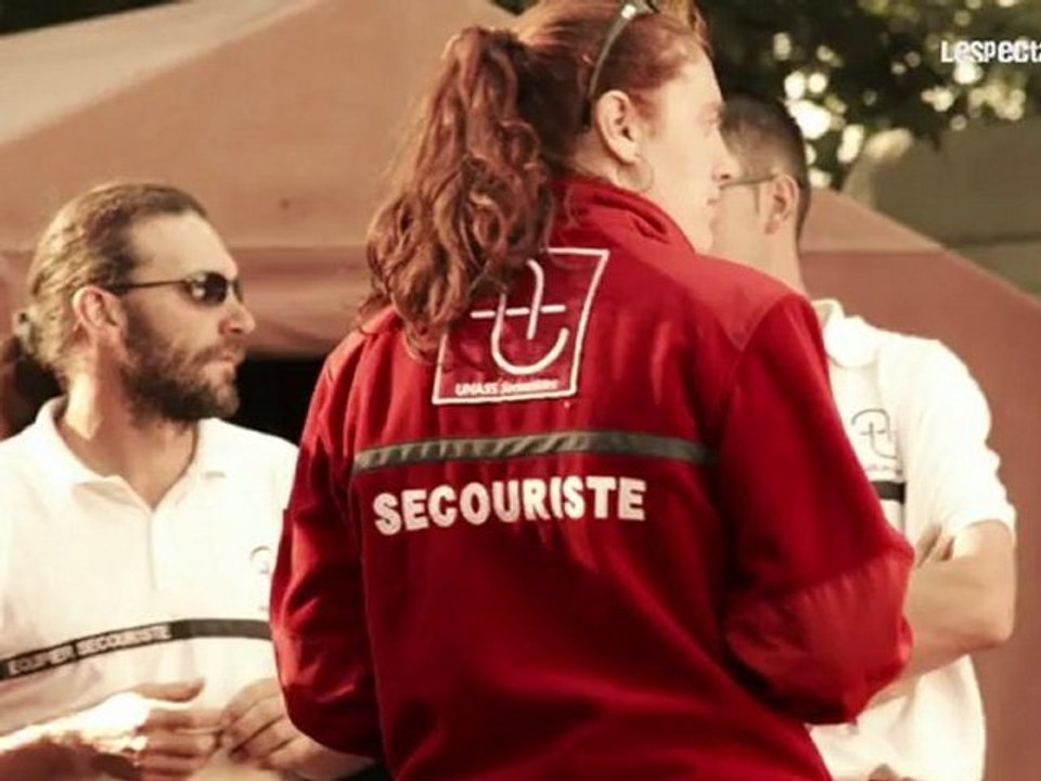 UNASS Portraits de secouristes au Festival Beauregard