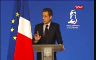 Sarkozy : Droit de vote des étrangers aux élections locales : 