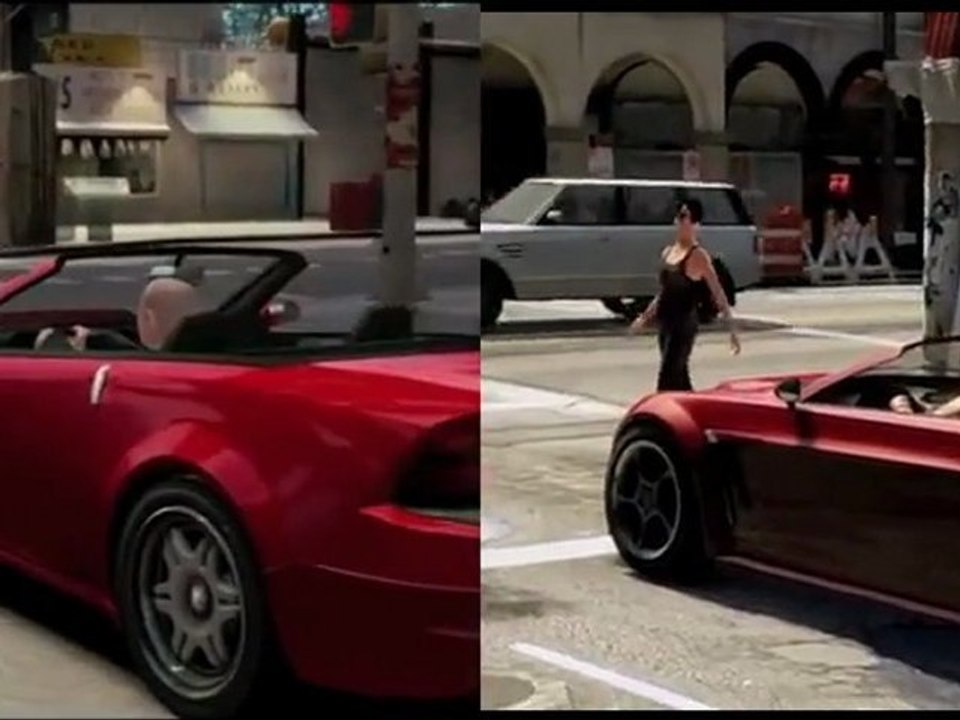 GTA IV vs GTA V- Evolution graphique