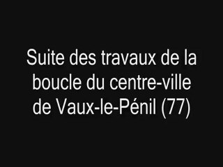 Boucle de centre ville : les travaux en voie d'achèvement