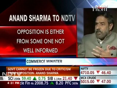 FDI in retail will benefit farmers, consumers: Anand Sharma