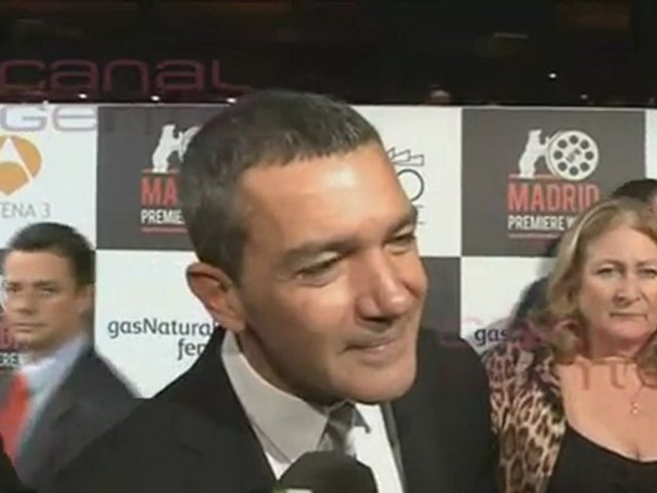 Antonio Banderas presenta 'El gato con botas'