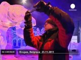 Festival des sculpteurs de glace à Bruges - no comment