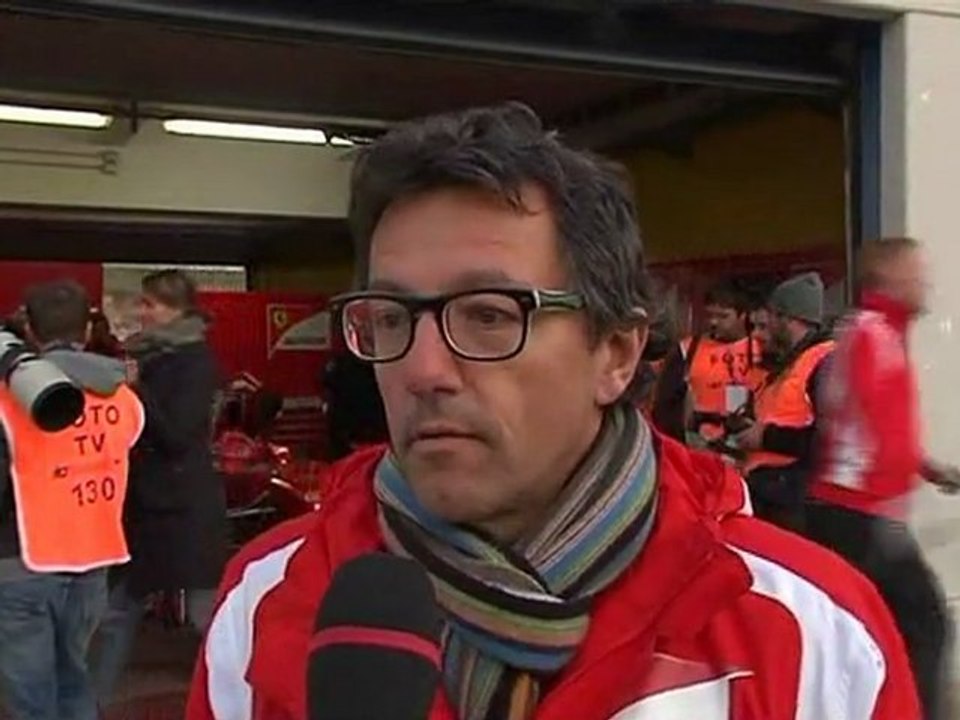 Test Vallelunga Ferrari F1: Intervista a Luca B...