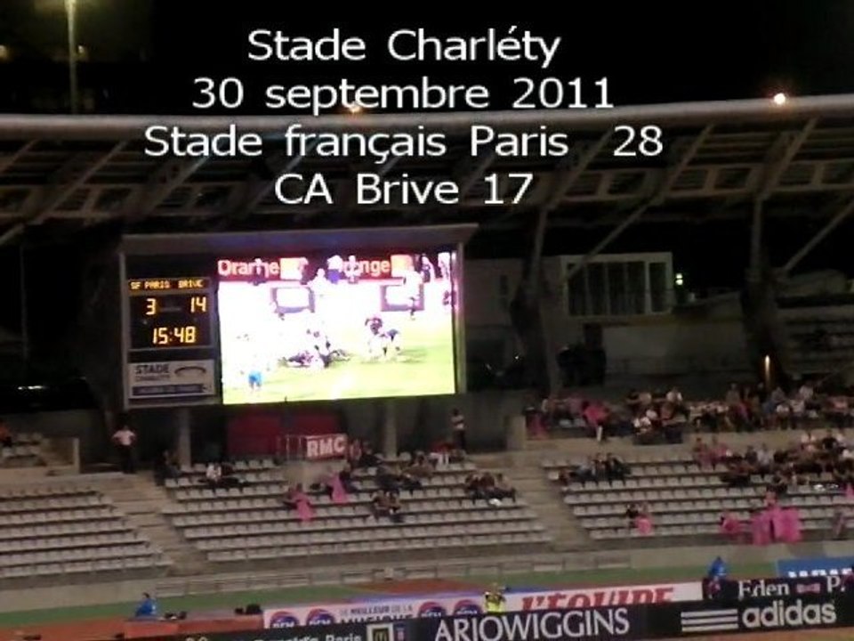 30 septembre 2011 Stade Français Paris - Brive