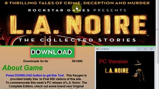 La Noire Pc Activation Code Keygen La Noire Pc Activation Code Keygen