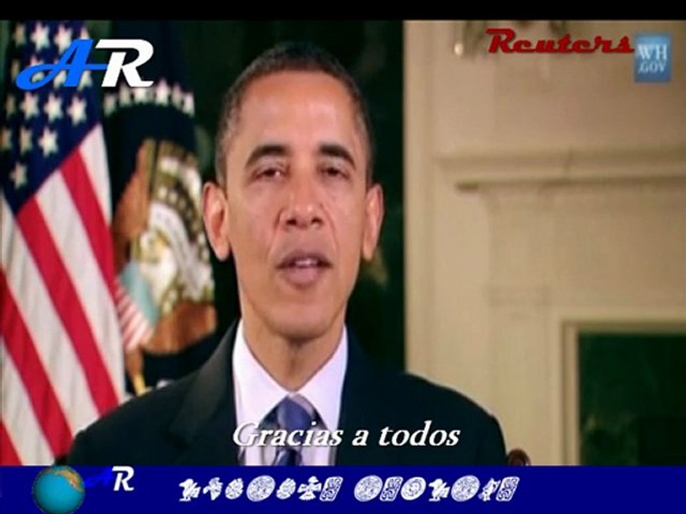 Mensaje del presidente Obama