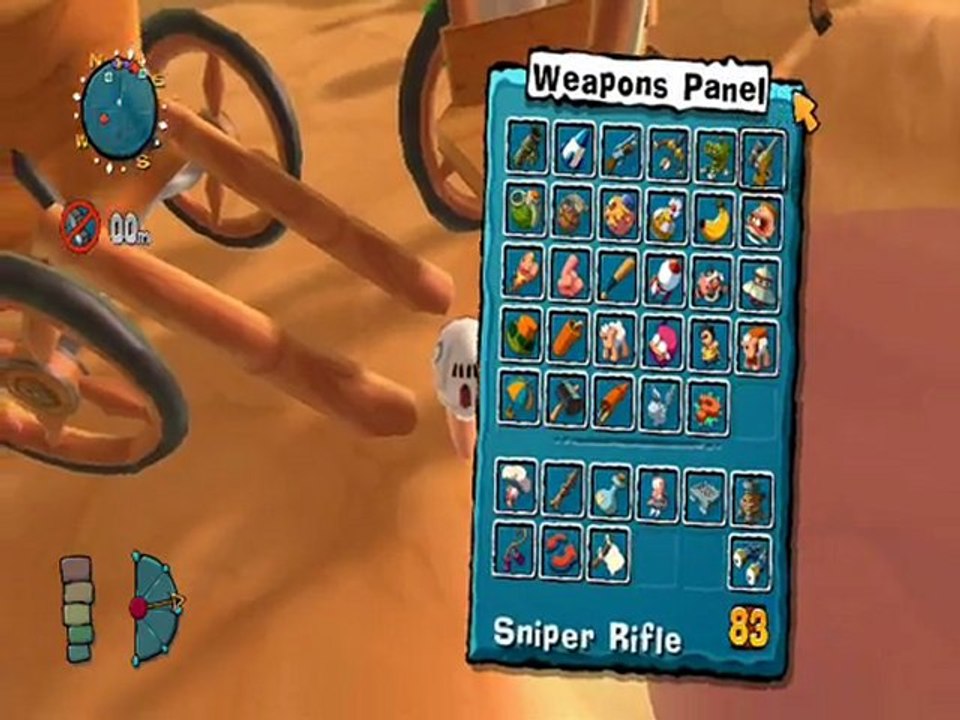 Worms 4 vs. Ultimate Mayhem - Explosions Shoting!!!!