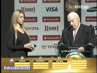 Sorteo del Fixture de la Copa Santander Libertadores 2012. Nuestro NACIONAL en el grupo 5 !