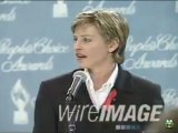 Ellen DeGeneres People's Choice Award Pressroom Interview 1995