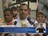 Estudiante Kévin Ávila acude a Conatel