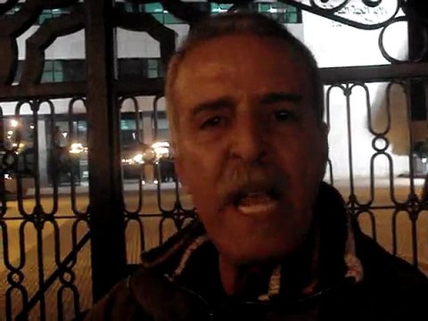 تصريح وكيل لائحة الاتحاد الاشتراكي ذ. عبيد لوجدة سيتي خلال الوقفة الاحتجاجية امام مقر ولاية الجهة الشرقية