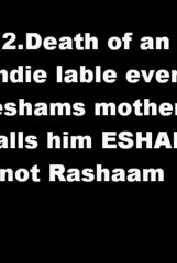 Eshams birth name Esham Attica Smith not Rashaam