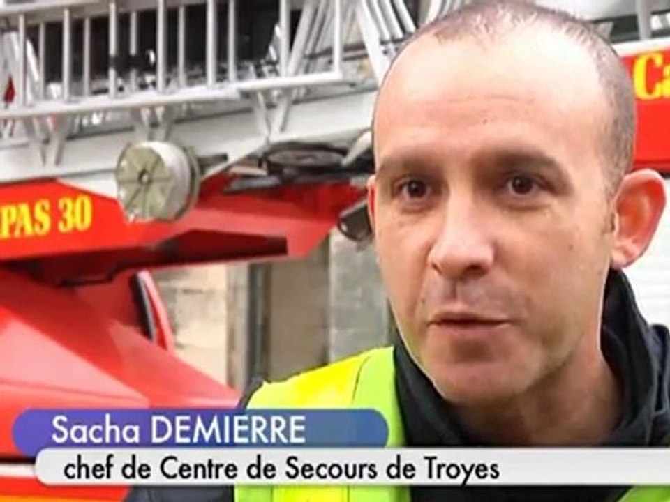 Un vrai faux incendie à la cathédrale de Troyes!