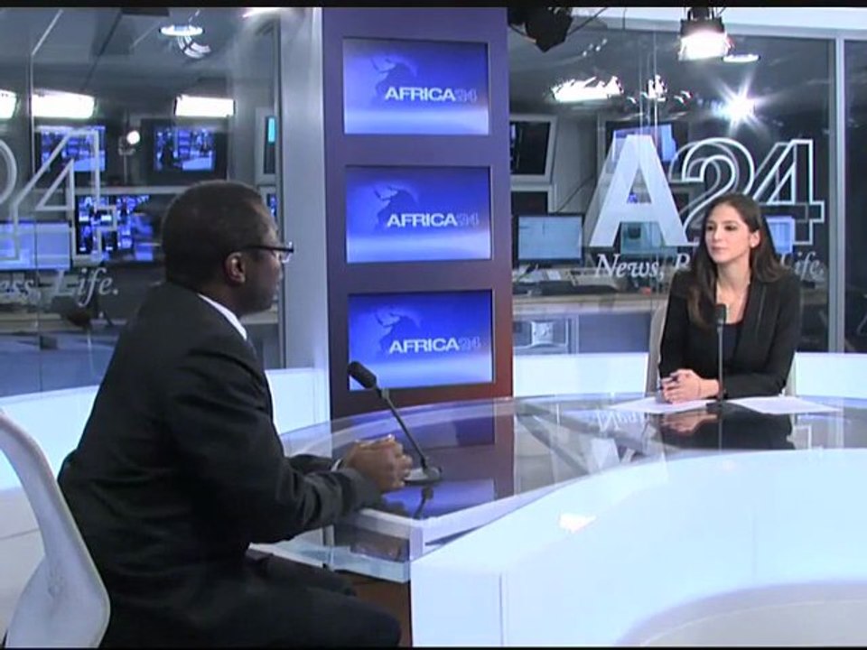 Dieudonné Gnammankou au JT du 25 novembre 2011 sur Africa 24