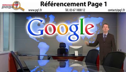 Référencement Page 1