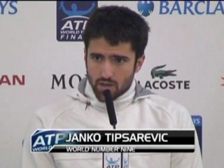 Londres ATP: Reaction Djokovic-Tipsarevic